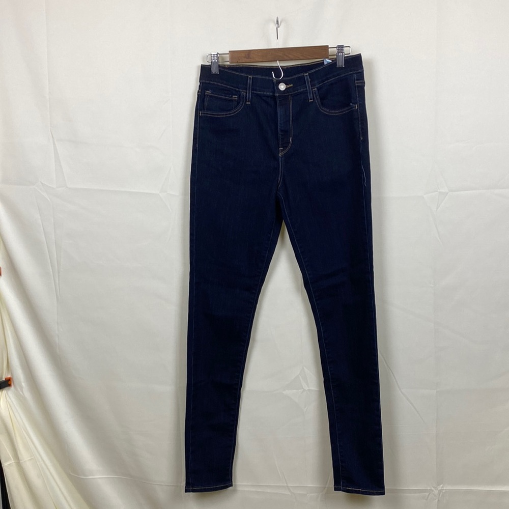 Levi's Skinny Slim Fit Dark Wash Blue Jeans Pants Women's Size W29 L30